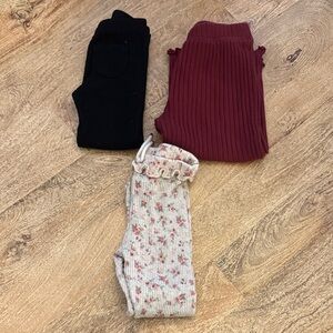 3 Pairs of Girls Pants - 3T
